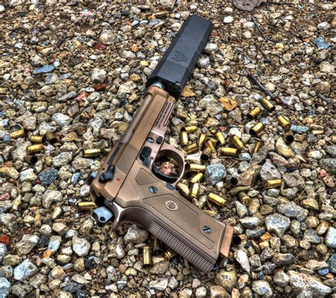 Download Wallpaper Gun Muffler Beretta M9a3 Section Weapon In