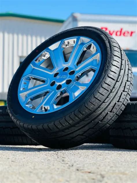 GMC YUKON Denali Wheels Sierra Chevy Suburban Tahoe Escalade Rims Tires