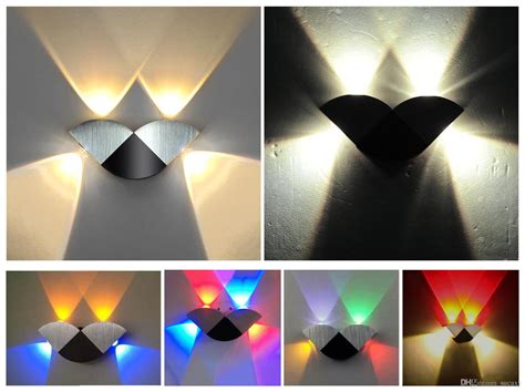 Online Cheap 4w Abstract Geometry Modern Led Wall Light Lamp With 4