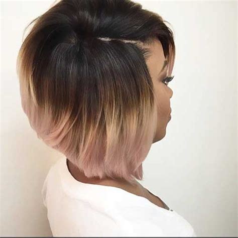 You can get them only to create electric highlights and hairdos like this bob with bangs, weaves, and stunning yellow, vivid shades. 30+ Super Bob Weave Hairstyles | Bob Haircut and Hairstyle ...