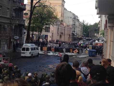 Violence In Odessa As Groups Clash Itv News