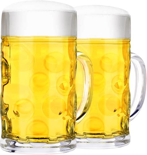 Oversized Extra Large Giant Beer Glass 53oz Holds Up To 4 Bottles Of Beers Home