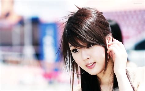 1680x1050 1680x1050 Hwang Mi Hee Asian Women Brunette Model Photo