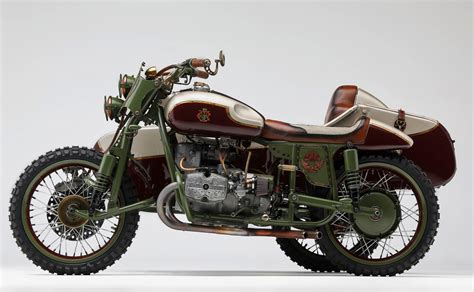 custom 2wd ural sidecar motorcycle by le mani moto “from russia with love”