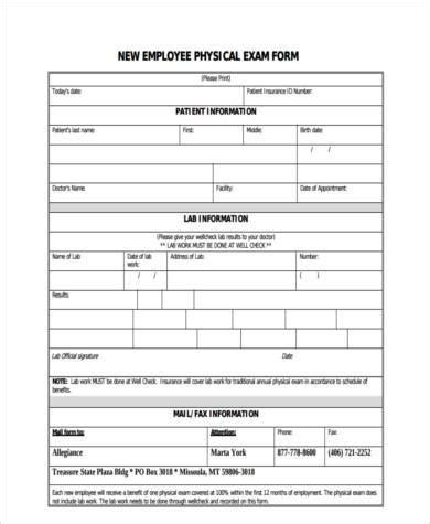 If you are wondering how a physical examination form for sports looks like, here is a sample file that you will find useful. Physical Exam Form - laustereo.com