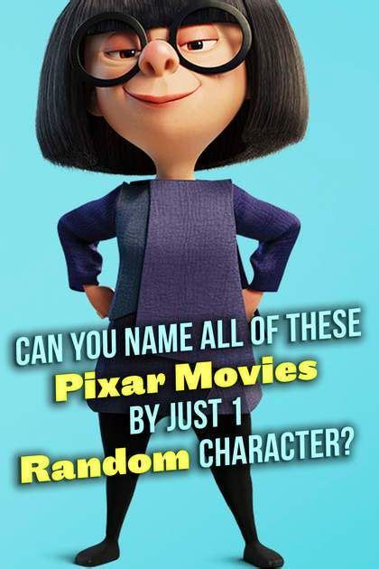 Quiz Can You Name All Of These Pixar Movies By Just One Random Character Artofit