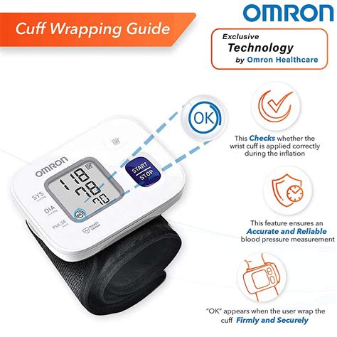 Buy Omron Hem 6161 Fully Automatic Wrist Blood Pressure Monitor With
