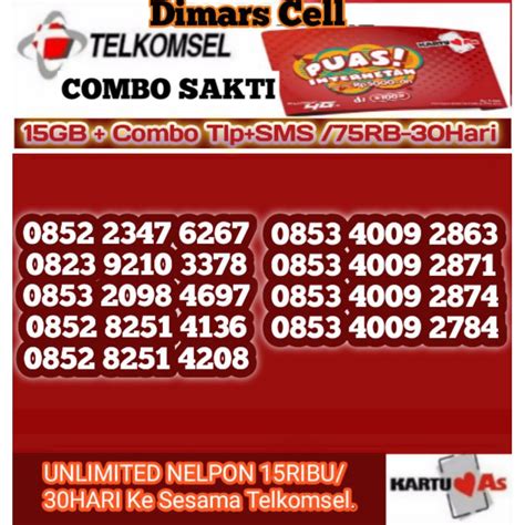 Midnight flash kartu as unlimited (fun night unlimited) paket midnight merupakan paket kartu as internet yang digunakan pada tengah malam hingga jam 9 pagi, kuota yang diberikan lebih besar. Kartu As Combo Sakti Nelpon Unlimited | Shopee Indonesia