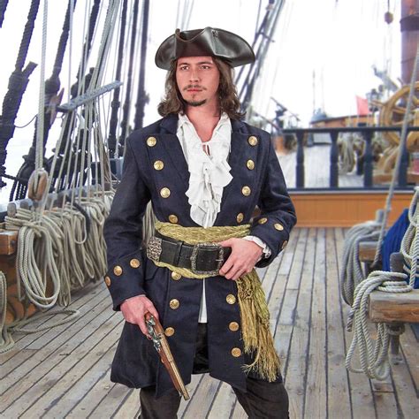 Authentic Pirate Captain Coat