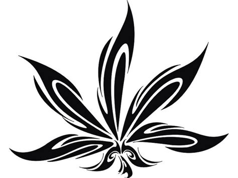 It is inspired from the native american art and is quite unconventional in its designs. Pot Leaf Drawing - Cliparts.co