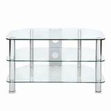 Pictures of Tv Stands Glass Shelves