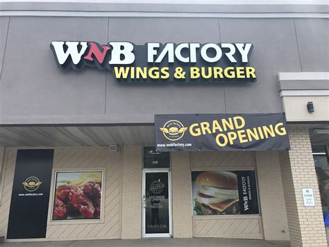 WNB Factory Wings Burger Douglas GA 30134 Menu Hours Reviews