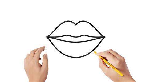 Cómo Dibujar Labios Dibujos Sencillos Youtube