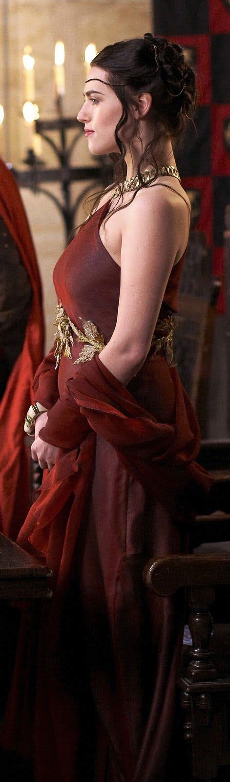 Lady Morgana S Red Wine Dress Merlin Dresses For Less Formal Dresses