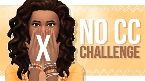 No Cc Cas Challenge Omg How 😱 Sims 4 Create A Sim With Facecam