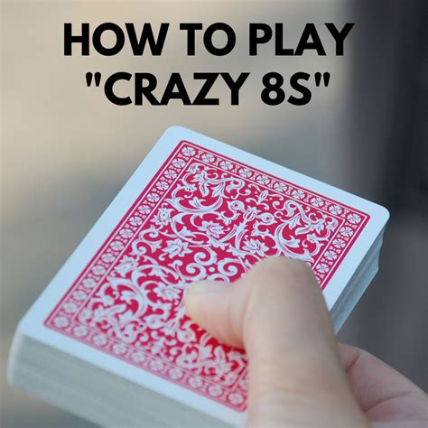 How To Play Crazy Eights The Card Game Hobbylark