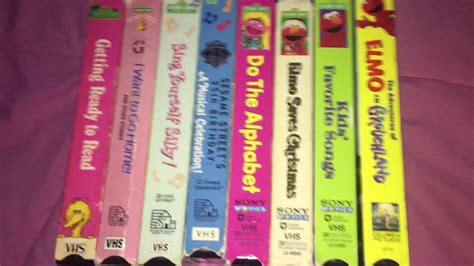 My Sesame Street Vhs Collection Youtube