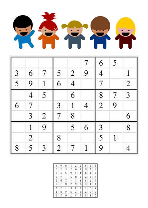 Beim kinder sudoku sind die felder zudem nicht grundsätzlich mit zahlen befüllt. Bild Sudoku - Kinder - Kostenlose Bilder Zum Ausdrucken ...