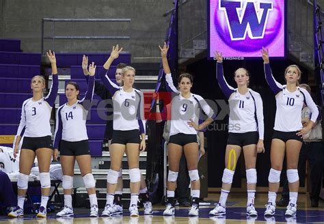 University Of Washington Womens Volleyball Team Hosts Boise State University Huskies Photo