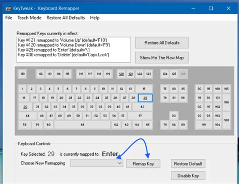 Remapping Keyboard Key Functions Toptrix