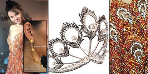 Catriona Gray Wore The Mikimoto Crown As Her Evening Gown Phl Flag As