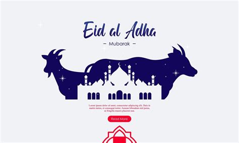 Eid Al Adha Mubarak Islamic Festival Social Media Banner Template