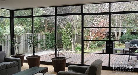 Not only are modern steel doors with sing core inside eco friendly, they are also lighter in weight, stronger, fully insulated for sound deadening and climate control, and… wait for it… guaranteed for 50 years not to warp or fail structurally. Steel Storefront Systems | Dynamic Architectural Windows ...