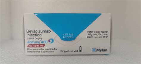 Abevmycizumab Bevacizumab Injection 100mg 400 Mg Storage 2 To 8