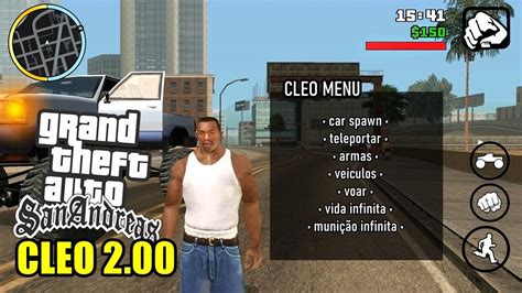 Gta San Andreas With Cleo Menu Apk Android Lanaawesome
