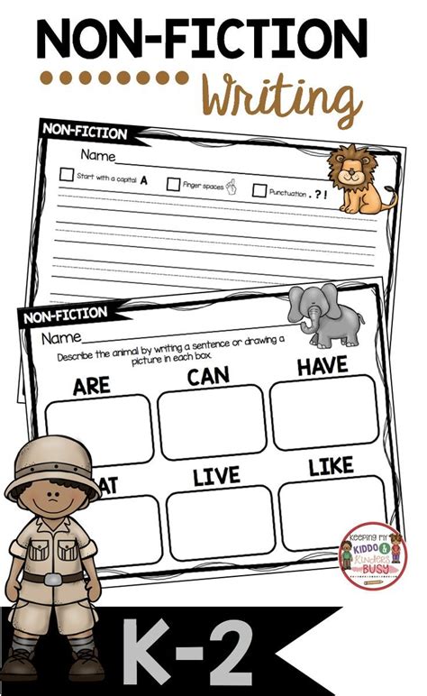 Non Fiction Writing Unit Freebie Artofit