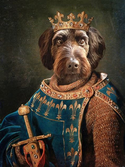 King Charles Vii Personalised Pet Poster Fable And Fang