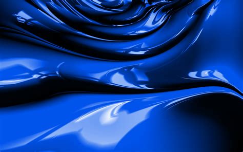 Download Imagens 4k Azul Resumo Ondas Arte 3d A Arte Abstrata Azul