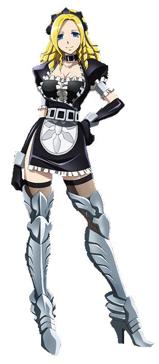 Solution Epsilon Overlord Maruyama 1girl Armored Boots Blonde Hair Blue Eyes Boots
