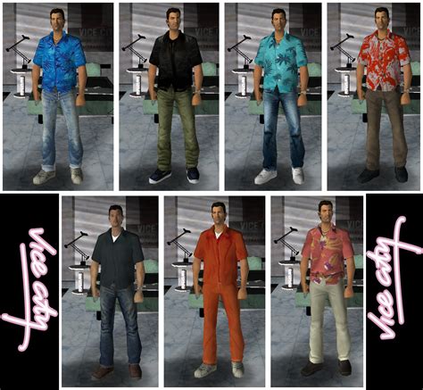Gta Vice City New Vercetti Gang Skins Grand Theft Auto Vice City Mods