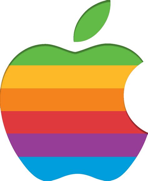 Apple Retro Logo Transparent Png Stickpng