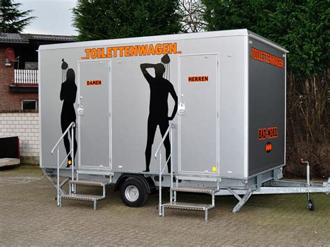 Unsere Wc Container Vermietung Toilettenwagen Evers