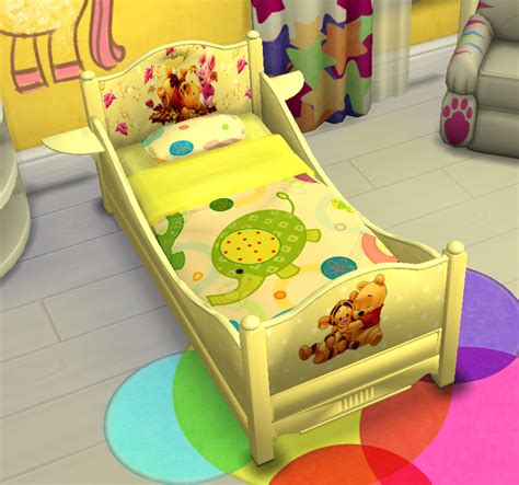 Sims 4 Classic Toddler Bed Toddler Furniture Toddler Bed Sims 4 Cc