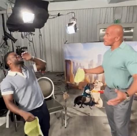 Kevin Hart And The Rock Doing The Tortilla Challenge Has Us In Tears