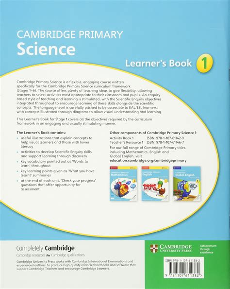 Cambridge Primary Science Learner S Book Jon Board