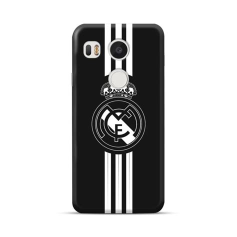 Real Madrid Team Logo Black White Iphone Xs Max Case Real Madrid Team