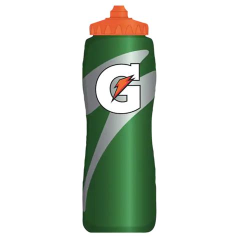 Gatorade Contour 32 Oz Squeeze Water Sports Bottle Workout Fitness