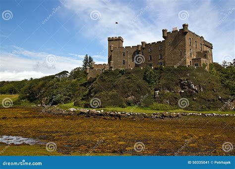 The Highlands Island Of Skye Dunvegan Castle Stock Image Image Of