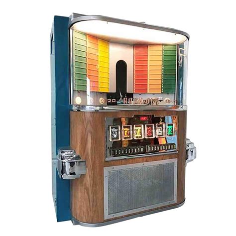 1950s Rock Ola 1464 Wall Mounted Vinyl Jukebox For Sale At 1stdibs