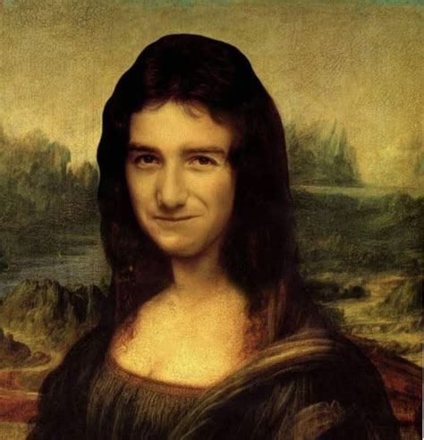 Mona Lisa Artwork Crazy Things Queen Bands Humor Work Of Art