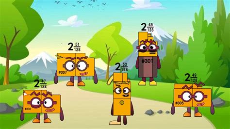 Numberblocks Full Season Numberblocks Band 128ths Band 31 Youtube