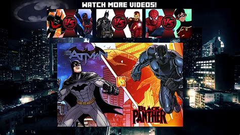 Batman Vs Black Panther Cartoon Fight Club Episode 113 동영상 Dailymotion