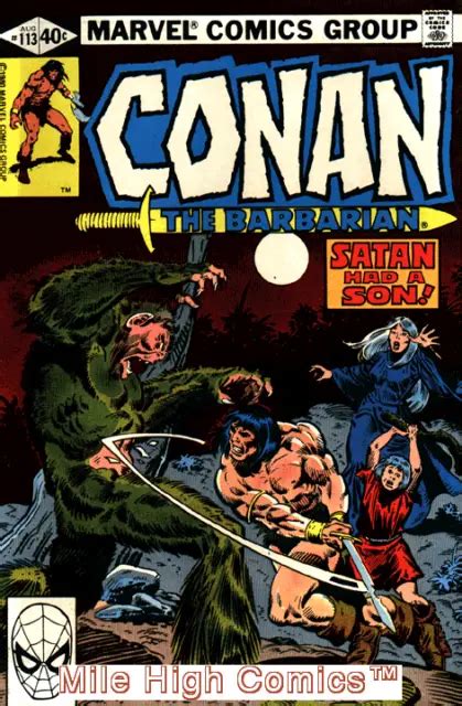conan 1970 series conan the barbarian marvel 113 near mint comics book eur 9 90 picclick fr