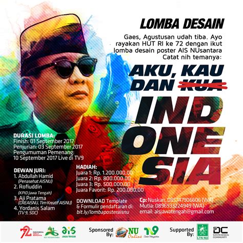 Poster Kemerdekaan Indonesia Ke