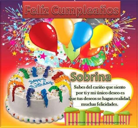 Imágenes De Feliz Cumpleaños Para Una Sobrina