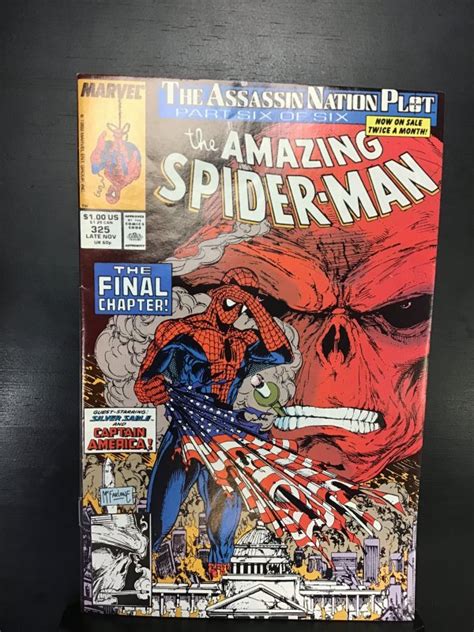 The Amazing Spider Man 325 1989vf Comic Books Copper Age Marvel